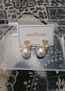 Pearl Drop Earrings ( 2 Pairs )