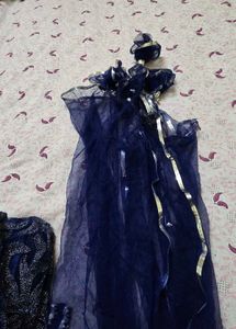 Elegant Blue Lehenga Choli Set