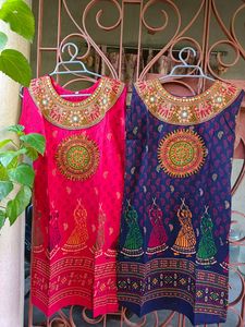 Combo Of 2 Beautiful Cotton Kurta ❤️💙❤️💙