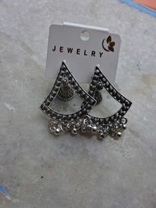 Boho Tribal Jhumka Earrings