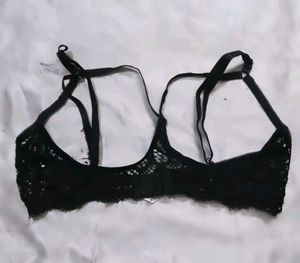 Shein Black Lace Bra