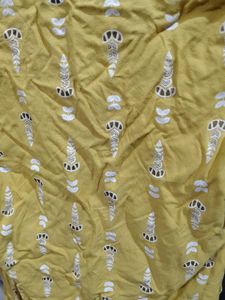 mustard colour short kurti