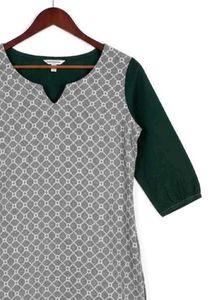 Stylish Grey Printed Kurta