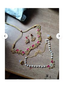 Elegant Pearl Necklace with Earrings combo of 2