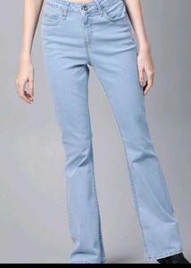 Roadster Light Wash Flare Jeans