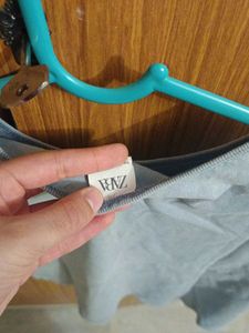 'Made in the 2000's dusky blue baby-Tee