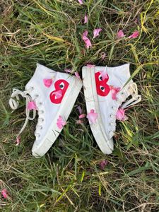 Comme des Garcons Play Converse High Tops
