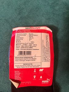 Puma Quarter Socks -3 Pair