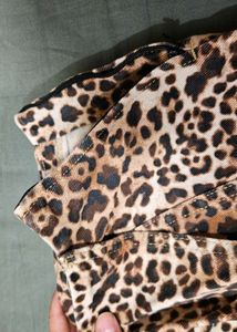 Animal Print Skort