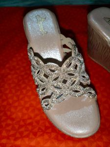 NEW Sparkly Wedge Sandals