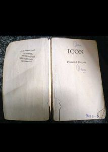 2 books by Frederick Forsyth - The Fox &amp; Icon