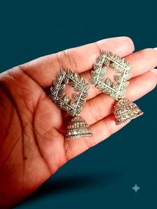 combo oxidised earring, studs and finger ring set