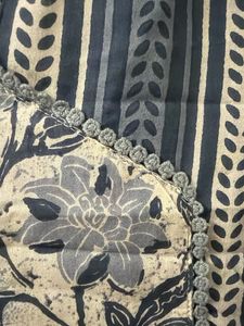 Blue Floral Print Kurta