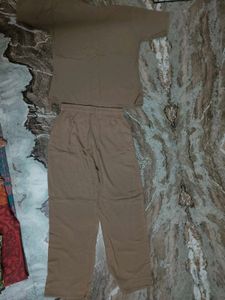 Women's Casual Linen Blend cord  Set