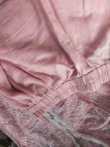 Pink Embroidered Kurta Set