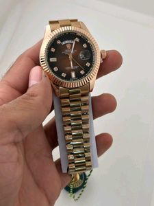 Rolex Rose Gold Watch