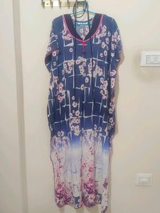 Bohemian Floral Kaftan Nighty