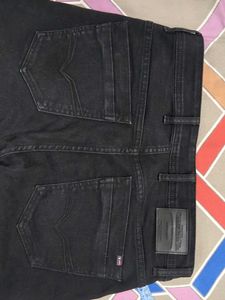 Original Cantabil Men's Black Wash Jeans