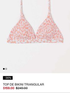 H&M Smocked Bikini/Bra & Bottom/Panty Set