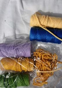 macrame 3 mm twisted cotton blend cord
