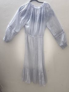 M&amp;S Blue Dress