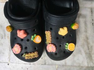 Crocs Fun Heel Clogs with Charms