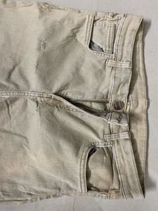 Women's Tan Bootcut Jeans