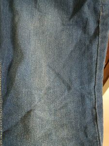 Blue High-Waisted Denim skinny Jeans