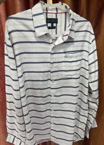 UCB Men’s Striped Long Sleeve Casual Shirt