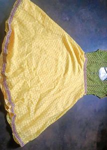 Beautiful Yellow Ethnic Gown