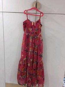 Flowy Floral Maxi Dress for girls