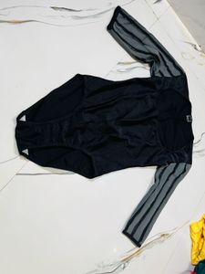Stylish Black One-Piece top