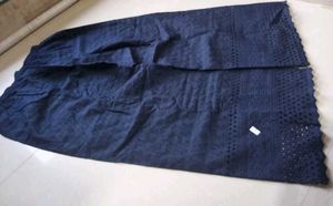 Blue And Black Palazzo