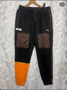 Puma porche 911 Cargo Joggers Color Block Orange