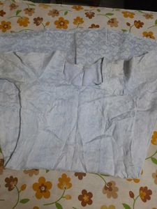jacquard print kurta