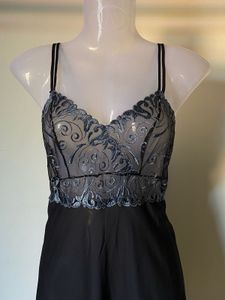 Black Lace Nightgown