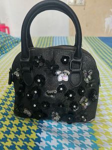 ALDO Sparkling Floral Embellished Handbag