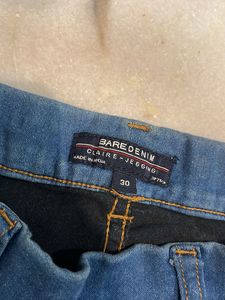 Blue Denim Jeggings