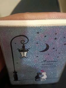 Cute Cat Glitter pocket dairy