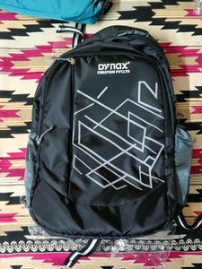 Dynax Black Backpack