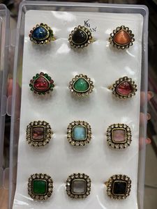 Set of Elegant Statement Rings (any1)