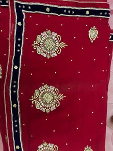 Red saree