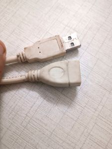 Usb Male And Female Cable