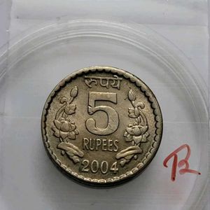 5 Rupees 2004 Very Rare Coin