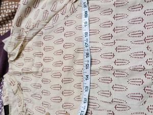 Printed Beige Kurta