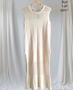 Knitted Dress it comes with beutiful  shr