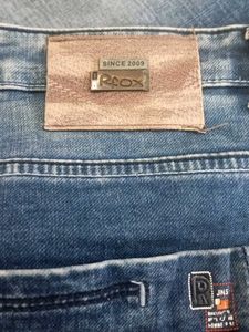 R-fox Men's Blue Wash Denim Jeans