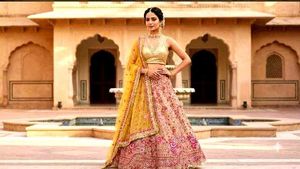 Beautiful Embroidered Lehenga Choli