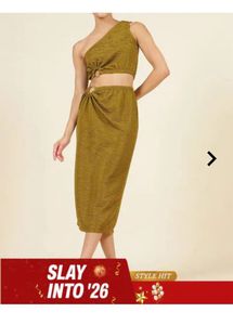 Stylish Olive Green Co-Ord Set