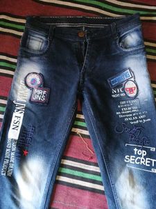 Stylish Men's Blue Denim Jeans